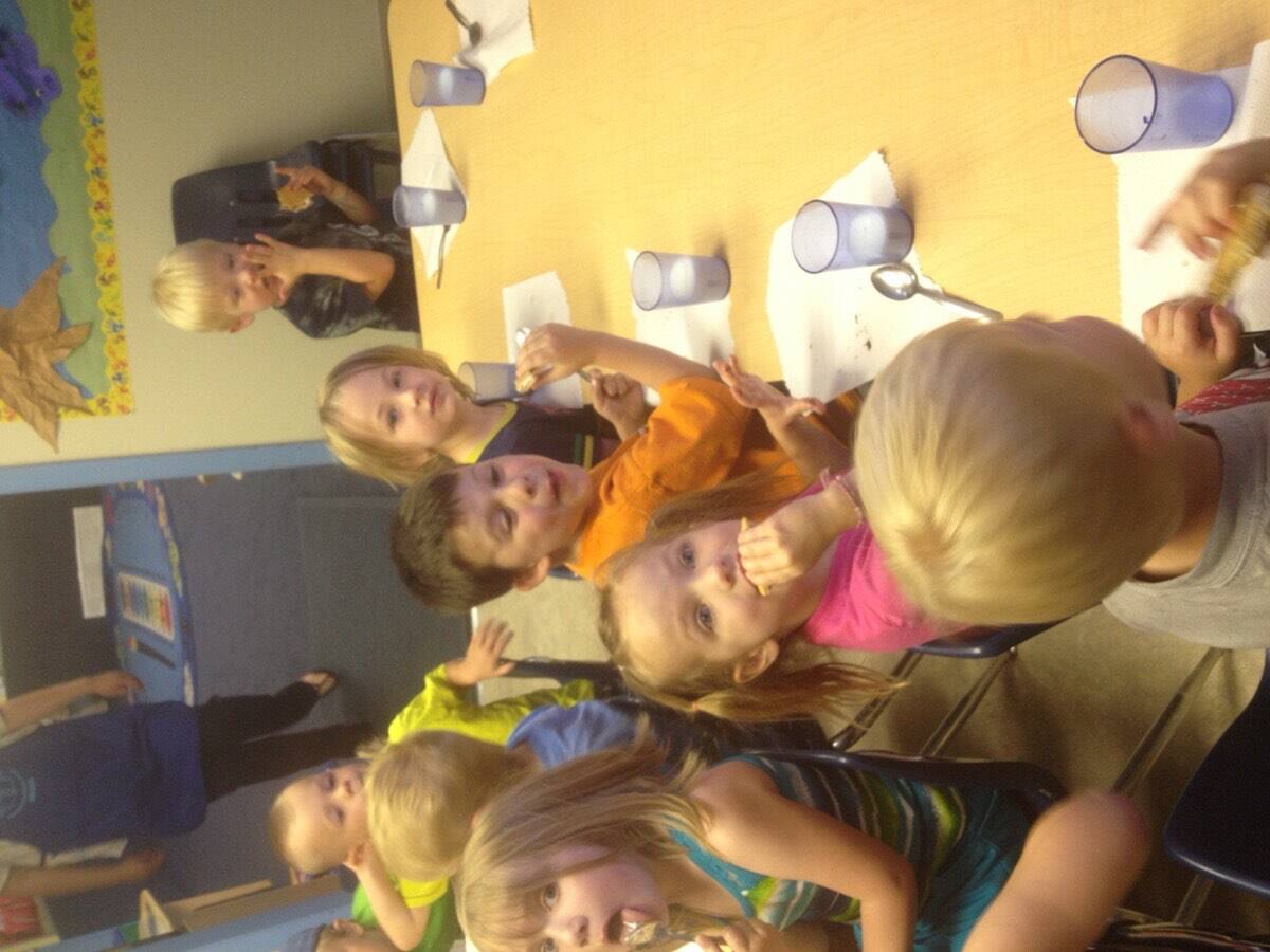 Kindergarten children at Children's Corner